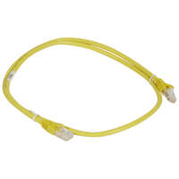 Legrand 051882 patch kábel RJ45-RJ45 Cat6A árnyékolatlan (U/UTP) PVC 1 méter sárga d: 6,2mm AWG26 LCS3 ( Legrand 051882 )