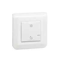  Legrand Netatmo 077718L Program Mosaic okos szcenárió kapcsoló (távvezérlő) Home + Control alkalmazásban beállított ébredés / elalvás szcenárióek indítására; díszítőkerettel, elemmel és kétoldalú ragasztóval szállítva fehér