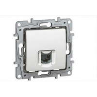 Legrand Legrand Niloé 764571 Informatikai csatlakozóaljzat 1xRJ45 Cat5e UTP fehér burkolattal keret nélkül (Legrand 764571)