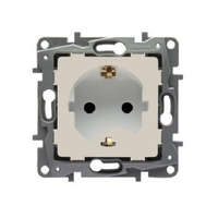 Legrand Legrand Niloé 764639 földelt csatlakozóaljzat (dugalj) 2P+F bézs burkolattal keret nélkül, süllyesztett, 16A 250V (Legrand 764639 / 664639)