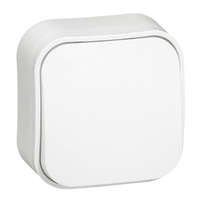 Legrand Legrand Forix 782405 egypólusú nyomó (N101), fehér burkolattal, kerettel, falon kívüli 6A 250V IP20 (Legrand 782405)