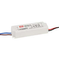  Mean Well LPV-20-24 LED tápegység 1 fázisú, 20W, 24V DC kimenettel, 0,84A, 90...264 V AC, 50/60 Hz ( LPV-20-24 )
