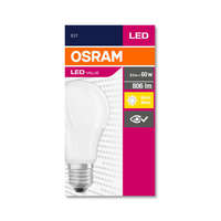 Osram OSRAM Value LED körte, matt búra, 8,5W 806lm 2700K E27, átlagos élettartam: 10000 óra, fényszín: meleg fehér LED VALUE CL A 60 FR 8.5W 2700K E27 ( 4052899326842 )