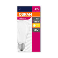  OSRAM Value LED körte, matt búra, 10W 1055lm 2700K E27, átlagos élettartam: 10000 óra, fényszín: meleg fehér LED VALUE CL A 75 FR 10W 2700K E27 ( 4052899971028 )