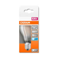  OSRAM Star LED körte, matt üveg búra, 7,5W 1055lm 4000K E27, átlagos élettartam: 15000 óra, fényszín: hideg fehér LED ST CL A 75 GL FR 7.5W 4000K E27 ( 4058075115934 )