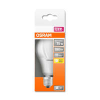  OSRAM Star LED körte, matt búra, 11W 1055lm 2700K E27, átlagos élettartam: 15000 óra, fényszín: meleg fehér LED ST CL A 75 FR 11W 2700K E27 ( 4058075122529 )
