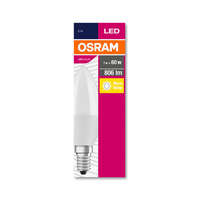 OSRAM Value LED gyertya, matt búra, 7W 806lm 2700K E14, átlagos élettartam: 10000 óra, fényszín: meleg fehér LED VALUE CL B 60 FR 7W 2700K E14 ( 4058075152915 )