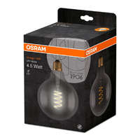  OSRAM Vintage LED globe, átlátszó üveg búra, 5W 140lm 1800K E27, átlagos élettartam: 15000 óra, fényszín: extra meleg fehér LED VINTAGE CL A 15 FIL 5W 1800K E27 ( 4058075269989 )