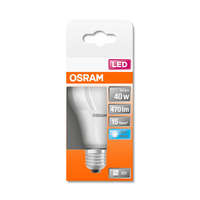 OSRAM OSRAM Star LED körte, matt búra, 5,5W 470lm 4000K E27, átlagos élettartam: 15000 óra, fényszín: hideg fehér LED ST CL A 40 FR 5.5W 4000K E27 ( 4058075304178 )