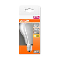  OSRAM Star LED körte, matt üveg búra, 15W 2500lm 2700K E27, átlagos élettartam: 15000 óra, fényszín: meleg fehér LED ST CL A 150 GL FR 15W 2700K E27 ( 4058075305014 )