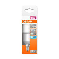  OSRAM Star rúd alakú LED, matt búra, 10W 1050lm 4000K E14, átlagos élettartam: 15000 óra, fényszín: hideg fehér LED ST STICK 75 FR 10W 4000K E14 ( 4058075428409 )