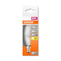  OSRAM Star LED gyertya, matt búra, 8W 806lm 2700K E14, átlagos élettartam: 15000 óra, fényszín: meleg fehér LED ST CL B 60 FR 8W 2700K E14 ( 4058075428546 )