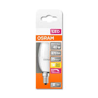  OSRAM Superstar dimmelhető LED gyertya, matt búra, 5W 470lm 2700K E14, átlagos élettartam: 25000 óra, fényszín: meleg fehér LED SST CL B DIM 40 FR 5.7W 2700K E14 ( 4058075430914 )