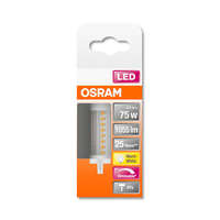  OSRAM Superstar dimmelhető LED ceruza, plasztik búra, 8,5W 1055lm 2700K R7s, átlagos élettartam: 25000 óra, fényszín: meleg fehér LED SST LINE DIM 78.0 mm 75 8.5W 2700K R7s ( 4058075432512 )