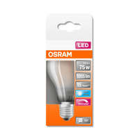  OSRAM Superstar dimmelhető LED körte, matt üveg búra, 8,5W 1055lm 4000K E27, átlagos élettartam: 15000 óra, fényszín: hideg fehér LED SST CL A DIM 75 GL FR 8.5W 4000K E27 ( 4058075435001 )