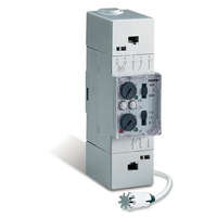  Perry Electric 1TMTE082 Ipari elektronikus termosztát, két hőmérsékletszint független vezérléséhez, ( +5 … +30 °C ) - 2 modulos, szenzor tartozék, 16A