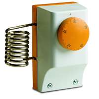  Perry Electric 1TCTB090 ipari termosztát nedves környezetbe IP54, beépített érzékelővel, hőmérséklet tartomány: +5 °C - + 35 °C ,1 potenciálmentes váltóérintkező, 1 beállítható hőmérsékleti szint