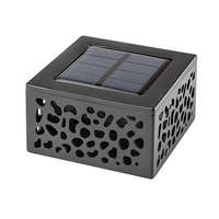 Rábalux Rábalux 7032 MEDULIN kültéri napelemes lámpa fekete színben, 8 lm, 0,5W teljesítmény, 12500h élettartammal, IP44 védettséggel, 3000K ( Rábalux 7032 )
