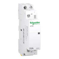 Schneider Electric Schneider Electric A9C40125 iCTK Moduláris kontaktor 25A, 1 Záró érintkező (NO), vezérlő feszültség 230-240V AC 50 Hz