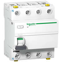 Schneider Electric Schneider Electric, , A9Z21440, Áram-védőkapcsoló (Fi-relé), A osztály, 4P, 40A, 30mA (Schneider A9Z21440)