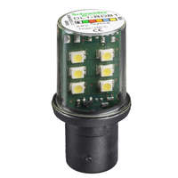 Schneider Electric Schneider DL1BDB1 LED BA15D foglalatban 24VAC/DC, fehér