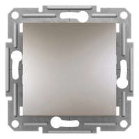 Schneider Electric Schneider Electric Asfora EPH0200169 kétpólusú kapcsoló (102), bronz burkolattal. keret nélkül, süllyesztett 10A 250V ( EPH0200169 ).