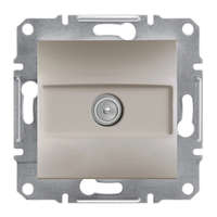 Schneider Electric Schneider Electric Asfora EPH3200169 végzáró TV csatlakozóaljzat 1 dB, bronz burkolattal. keret nélkül, süllyesztett ( EPH3200169 ).