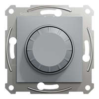 Schneider Electric Schneider Electric Asfora EPH6800162 forgatógombos fényerőszabályzó (dimmer) LED-hez, 3-370W rezisztív és kapacitív, 0-200W LED, acél burkolattal, keret nélkül, süllyesztett 230V ( EPH6800162 )