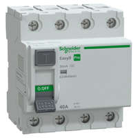 Schneider Electric Schneider Electric EASY9 PRO EZ9R49440 áram-védőkapcsoló (Fi-relé) A osztály, 4P, 40A, 30mA
