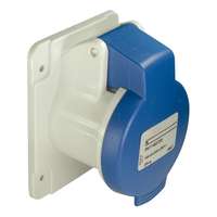 Schneider Electric Schneider Electric, PKF16G423, ipari csatlakozó beépíthető dugalj egyenes 3P (2P+F) 16A 6h, 230V 50/60 Hz, IP44, Dafb-162, kék, csavaros csatlakozás, PratiKa (Schneider PKF16G423)