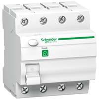 Schneider Electric Schneider Electric R9R01440, Resi9 áram-védőkapcsoló (Fi-relé), A osztály, 4P, 40A, 30mA (Schneider R9R01440)