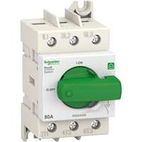 Schneider Electric Schneider Electric R9S24380 RESI9 Moduláris forgócsapos kapcsoló, 3P, 80A