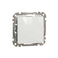 Schneider Electric Schneider Electric SDD111107 keresztkapcsoló (107), fehér burkolattal, rugós bekötés, kerét nélkül, süllyesztett, 10A 250V IP20 (Sedna Design / Elements)