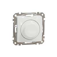 Schneider Electric Schneider Electric SDD111502 Forgatógombos LED fényerő-szabályozó, univerzális 5-200 W, 230 V AC, fehér burkolattal, keret nélkül, csavaros bekötés (Sedna Design / Elements)