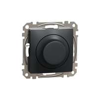 Schneider Electric Schneider Electric SDD114502 Forgatógombos LED fényerő-szabályozó, univerzális 5-200 W, 230 V AC, antracit burkolattal, keret nélkül, csavaros bekötés (Sedna Design / Elements)