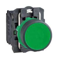 Schneider Electric Schneider XB5AA31 komplett nyomógomb zöld 1 záró érintkező (Harmony XB5AA31)