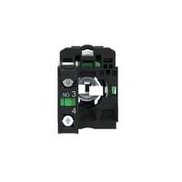 Schneider Electric Schneider XB5AD21 komplett választókapcsoló 2 allású, beragadó, fekete fogantyú 1 záró érintkező (Harmony XB5AD21)