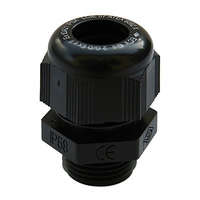 SIB SIB F8022550, tömszelence műanyag M25 IP68 fekete RAL9005 UV álló befogható kábelek külső átmérője 7 - 14 mm (SIB F8022550)