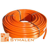  Symalen M16 hajlékony narancssárga halogénmentes védőcső 16/12mm, 750 N nyomásállóság, (PE) polietilén Swiss Made 100fm/tekercs