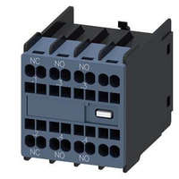  Siemens 3RH2911-2HA21 segédérintkező blokk, homloklapi, 2 Záró + 1 Nyitó, rugós csatlakozás, S00..S3 mágneskapcsolókhoz (Siemens 3RH29112HA21)