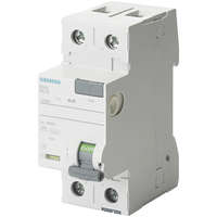  Siemens 5SV3412-6 áram-védőkapcsoló (Fi-relé), A osztály, 2P, 25A, 100mA - 5SV34126 - SENTRON