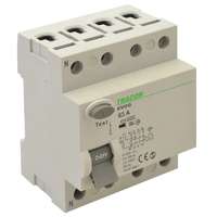 Tracon Electric Tracon EVOG4P2503 Áram-védőkapcsoló (Fi-relé), A osztály, 4P, 25A, 30 mA