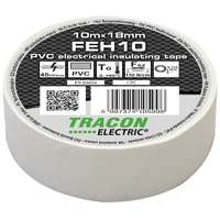 Tracon Electric Tracon, FEH10, szigetelőszalag, fehér, 10 m x 18 mm, PVC, 0-90°C Tracon (FEH10)
