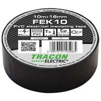 Tracon Electric Tracon, FEK10, szigetelőszalag, fekete, 10 m x 18 mm, PVC, 0-90°C Tracon (FEK10)