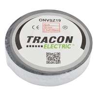 Tracon Electric Tracon, ONVSZ19, őnvulkanizáló szalag, fekete, 10 m x 18 mm, -40°C-75°C Tracon (ONVSZ19)