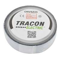 Tracon Electric Tracon, ONVSZ25, önvulkanizáló szalag, fekete, 10 m x 25 mm, -40°C-75°C Tracon (ONVSZ25)
