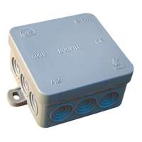 Tracon Electric Tracon, PD75X75, műanyag falon kivüli kötődoboz 75x75x40 IP54 szürke (Tracon PD75X75)