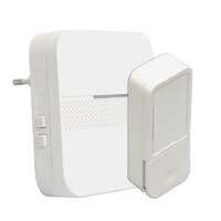 Tracon Electric Tracon BELLW5-1V1, Vezeték nélküli csengő (kinetikus) 230 VAC; IP44; 100 m; 16 music; 82 dB