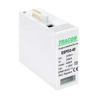  Tracon ESPD2-40M, T2 AC típusú túlfeszültség levezető betét 40 M Uc:275V; In:20kA; Imax:40kA; Up:1,3kV