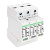 Tracon Electric Tracon ESPD2-DC40-600, T2 DC típusú túlfeszültség levezető, cserélhető betéttel Ucpv: 800V; In:20kA; Imax:40kA; Up:2,6kV